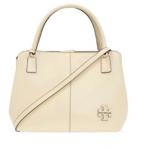 Tory Burch Cream Satchel Bag